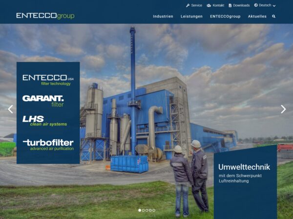 Webportal ENTECCO