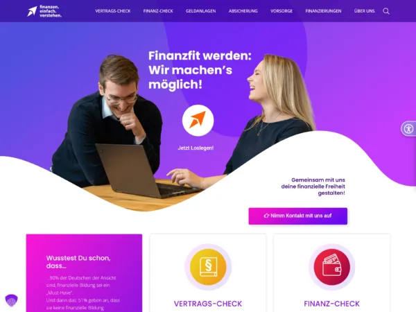Webportal Finanzen.Einfach.Verstehen.