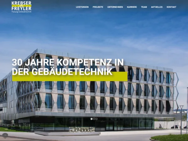 Website Krebser und Freyler
