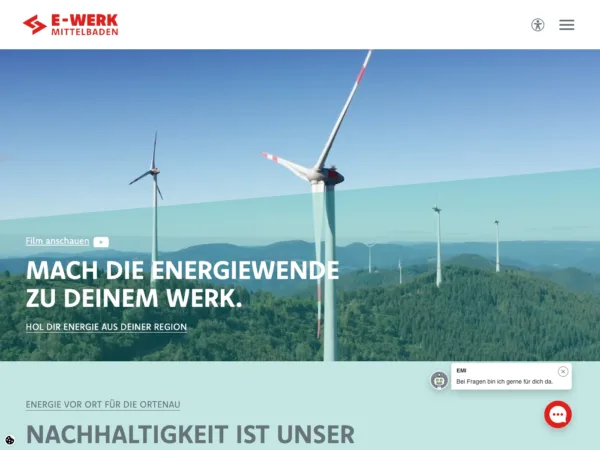 Webportal e-werk-mittelbaden.de