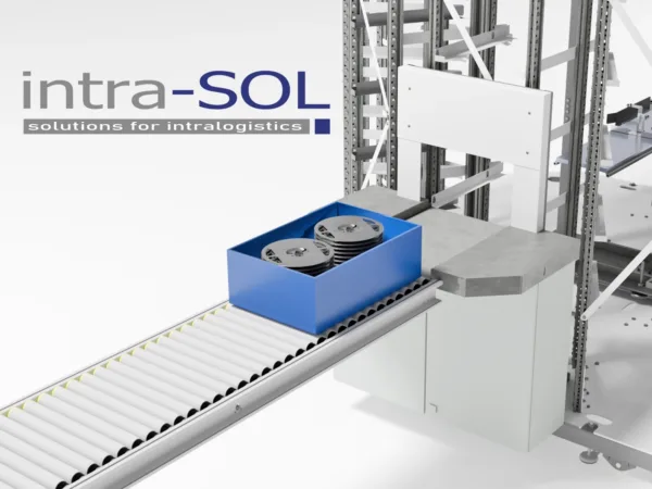 3D-Lagerprozess-Animation für Intra-SOL
