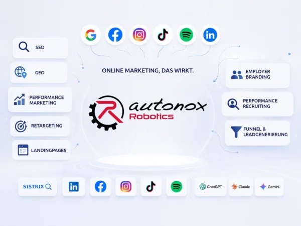 Online Marketing autonox Robotics