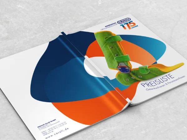 Gesamtkatalog für die Heinrich Caroli GmbH
